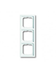 Cadre 3 Postes Futur Linear Blanc studio 2CKA001754A4502 ABB BJE74562