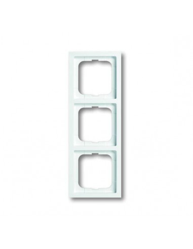 Cadre 3 Postes Futur Linear Blanc studio 2CKA001754A4502 ABB BJE74562