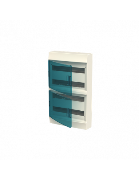 Coffret Saillie Mistral 41W 650° Porte transparente-4X18M 1SPE007717F1120 ABB F711962