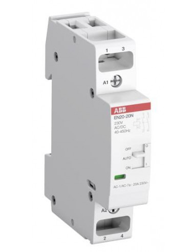 Contacteur Jour/Nuit ESBN 20A 2 NO 230VAC/DC 1SBE122111R0620 ABB H300469