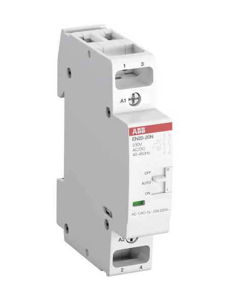 Contacteur Jour/Nuit ESBN 20A 2 NO 230VAC/DC 1SBE122111R0620 ABB H300469