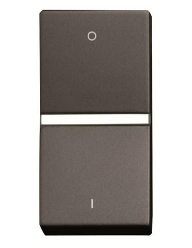 Zenit Va-Et-Vient 1 Module Anthracite 2CLA210200N1801 ABB N2102AN