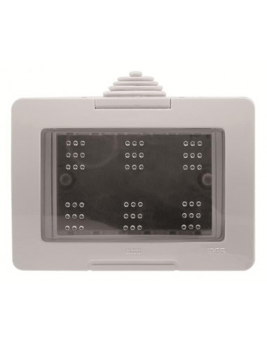 Zenit Boitier étanche IP55 3 modules 2CLA339100N1101 ABB N3391