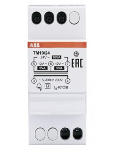 Transformateur de Sonnerie Modulaire TM 10/24 2CSM228725R0802 ABB T228725 2