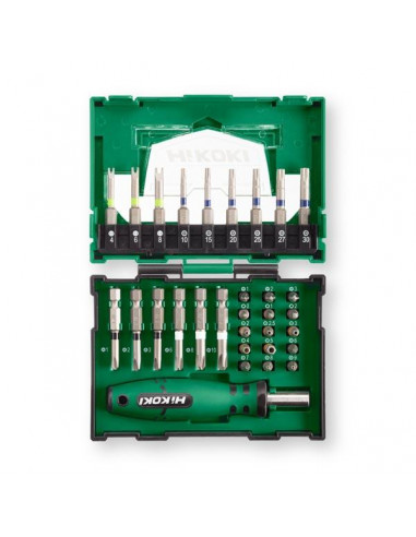 COFFRET D'EMBOUTS DE SÉCURITÉ (31 PCS) HIKOKI 40030023