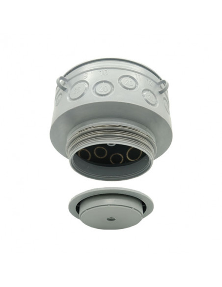 Spot encastré Pack MERCURE DAL LED STEP CCT SHARP Acier Brossé 3000K - 4000K AEROSPOT 240453