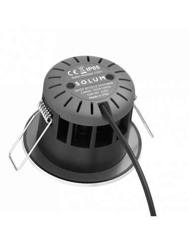 CANIS SPOT RT 2012 10W 750-850Lm 60° dimmable CCT face avant 2700K/3000K/4000K collerette magnétique SOLUM S0081090D