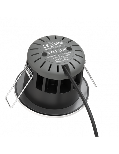CANIS SPOT RT 2012 10W 750-850Lm 60° dimmable CCT face avant 2700K/3000K/4000K collerette magnétique SOLUM S0081090D