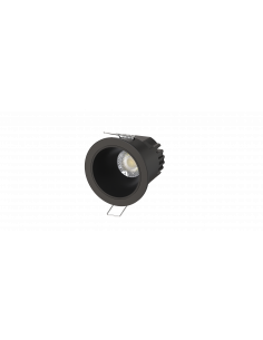 HYDRA SPOT RT2012 NOIR 7W 700-760Lm 40° dimmable CCT 2700K/3000K/4000K réflecteur basse luminance SOLUM S0101090D