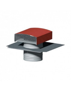 CHAPEAU TOITURE METAL D160MM TUILE UNELVENT 872085