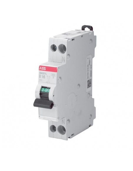 Disjoncteur Ph+N raccordement Vis 2A-4,5Ka 2CSS245102R0024 ABB 470229
