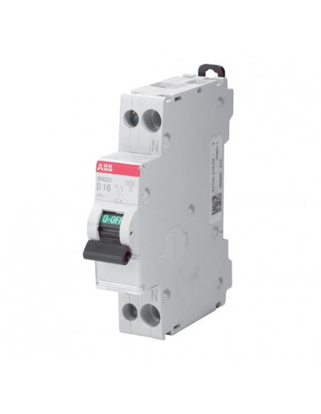 DISJONCTEUR PH+N RACC RAPIDE 16A 4,5KA ABB 470438