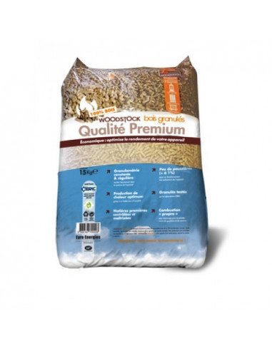 BOIS GRANULES (SAC 15KG) EURO...