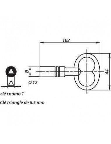 ROBINET MAL 217 1/2-3/4 DEC. WATTS...