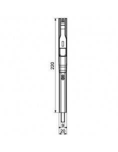 POT A BOUES FLAMCO CLEAN 1"...