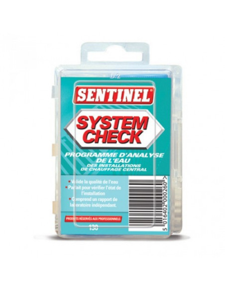 Analyse Eau SystemCheck SENTINEL SYSCHECK-FR