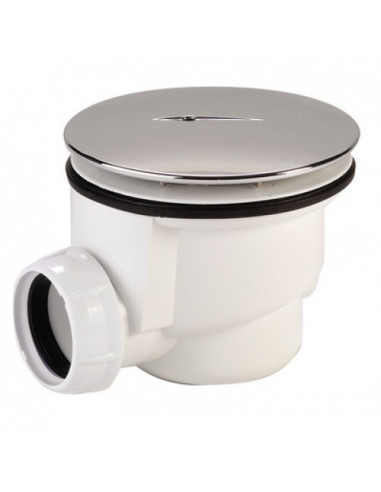 BONDE DOUCHE 90MM CAPOT CHROME NICOLL...