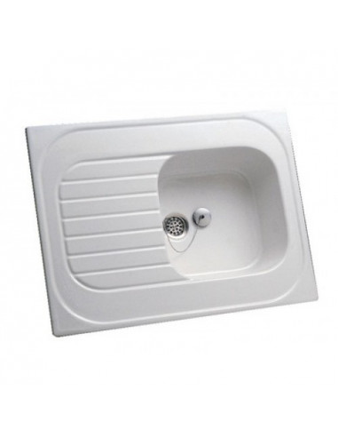 EVIER GRES REDON 6920 BLANC ALLIA...