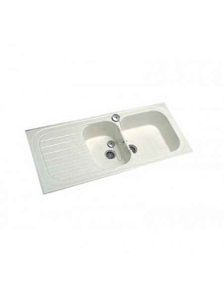 EVIER VALLAURIS II 6800 BLANC ALLIA 00680000000
