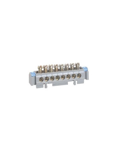 Bornier de répartition nu sur support 4 connexions 1,5mm² à 16mm² longueur 75mm LEGRAND 004822