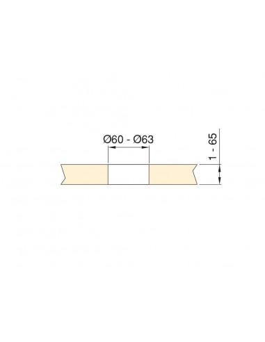 Multiconnecteur Vertikal Flat 60 EMUCA 5048065