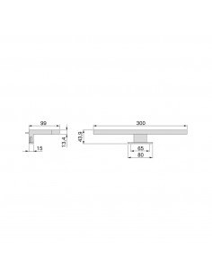 Spot LED pour miroir de salle de bain Virgo (AC 230V 50Hz) EMUCA 5149114 2