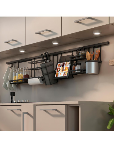 Porte-couverts de cuisine Titane EMUCA 8965035