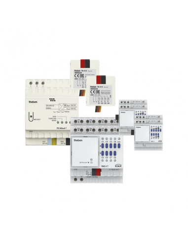 Kit KNX, PS640 mA + RMG 8 T KNX + 2 X DME + 2 TA 4 S THEBEN 4990203