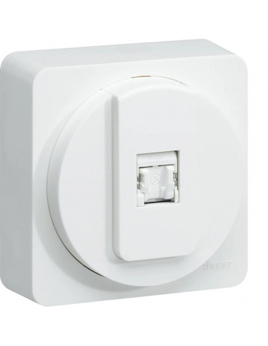 ateha prise RJ45 catégorie 6 UTP pour Grade 1 complet HAGER WJC220B