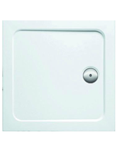 Receveur FLIGHT carré extra-plat 90x90x4 cm blanc JACOB DELAFON KOHLER E62442-00