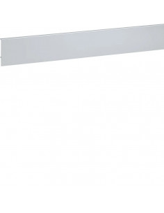 Couvercle pour plinthe SL15100 alu HAGER SL151002D1