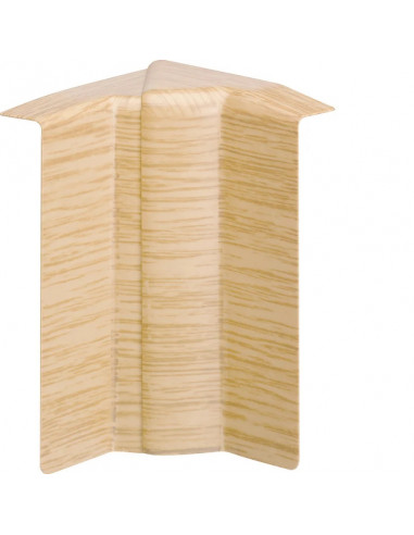 Angle intérieur pour plinthe SL15100 chêne HAGER SL151004D5