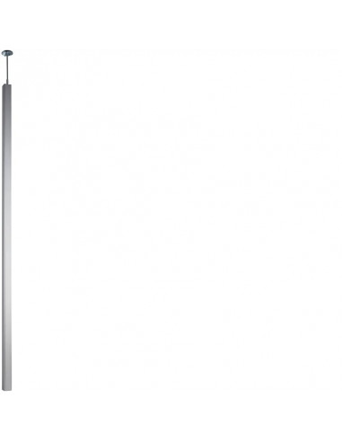 Colonne économique simple face fixation vérin 3000-3300mm Alu anodisé HAGER DBS453000ELN