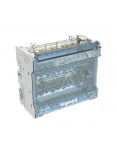 Répartiteur modulaire à barreaux étagés tétrapolaire 125A 10 départs 6 modules LEGRAND 400408 2