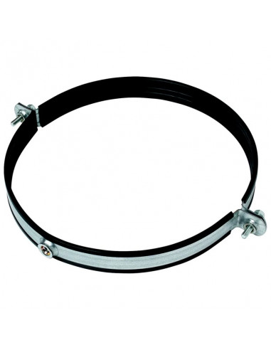 CU diam 125 mm collier universel galvanisé avec caoutchouc isolant ALDES 11091060