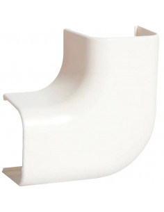 Goulotte de climatisation + pompe à chaleur p30mm h35mm L2m RAL9010 blanc paloma HAGER CLM30035