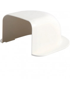 Embout p CLM65090 p 65mm h 90mm IK08-IK10 PVC rigide RAL 9010 blanc paloma HAGER CLM650906