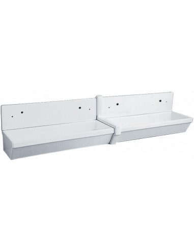 Lavabo collectif PUBLICA 100 x 38 blanc GEBERIT 00762000000