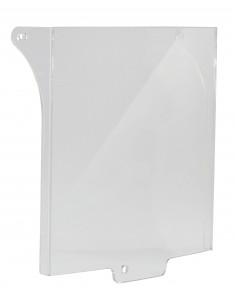 Capot de protection en plexiglas pour bouton déclencheur vert ou noir CBD AIPHONE 120195