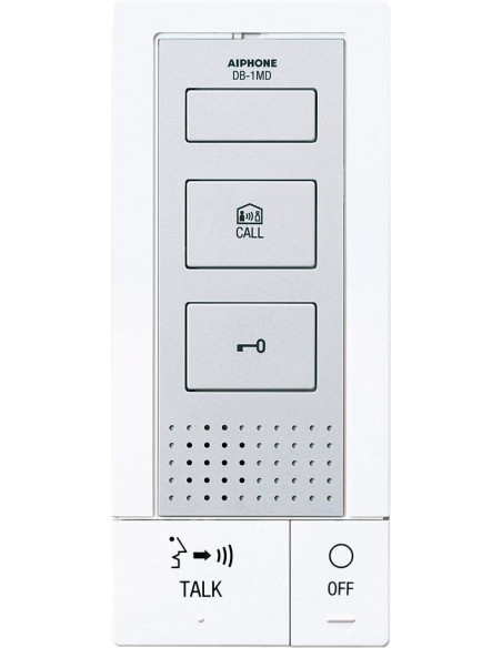 Poste maître audio mains libres pour platines DA1DS DA2DS et DA4DS AIPHONE DB1MD 118713