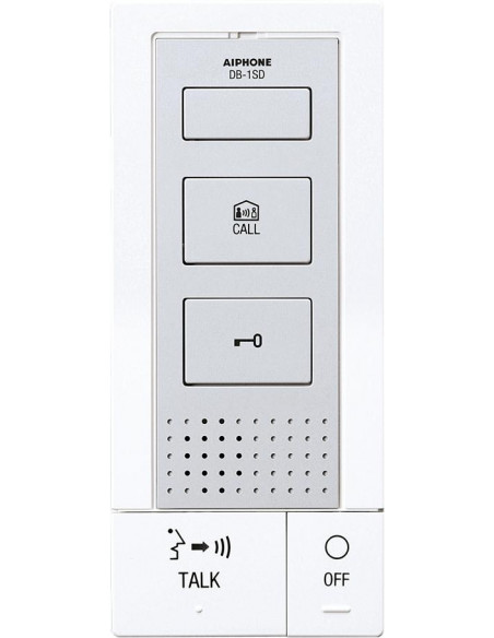 Poste secondaire audio mains libres pour poste maître DB1MD et kits DBS1AP KITDB2 3 et 4 AIPHONE DB1SD 118714