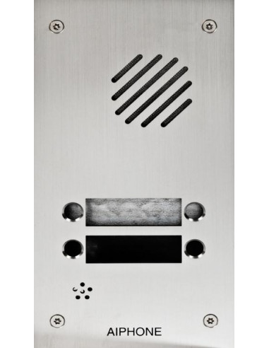 Façade inox encastree 4BP pour KITDB3 KITDB4 KITDA3 KITDA4 et platine DA4DS AIPHONE FDB4 118721