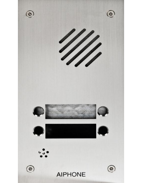Façade inox encastree 4BP pour KITDB3 KITDB4 KITDA3 KITDA4 et platine DA4DS AIPHONE FDB4 118721