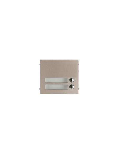 Façade 2 Boutons d'appel pour GFSW AIPHONE GF2P 120007