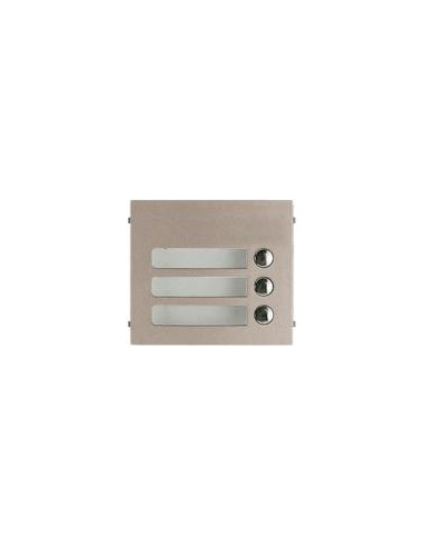 Façade 3 Boutons d'appel pour GFSW AIPHONE GF3P 120006