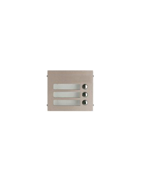 Façade 3 Boutons d'appel pour GFSW AIPHONE GF3P 120006