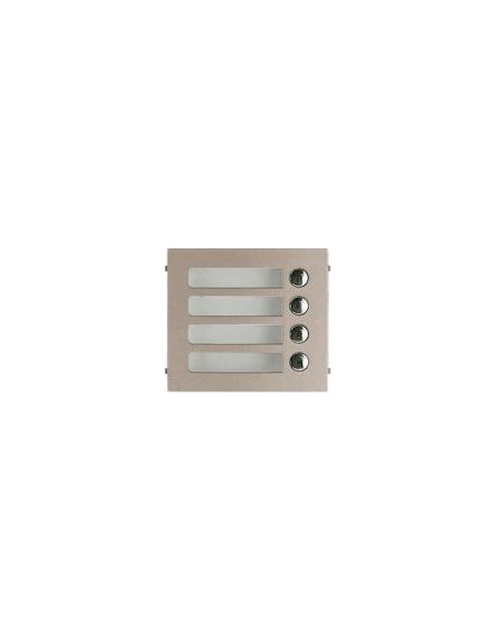 Façade 4 Boutons d'appel pour GFSW AIPHONE GF4P 120005