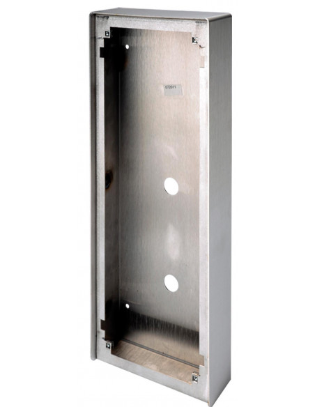 Cadre saillie inox avec visière 4 modules pour GTDMBLVN AIPHONE 200271