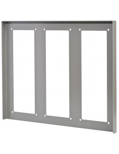 Visiere aluminium gamme GT pour 3 x GF3F AIPHONE GT303H 200092