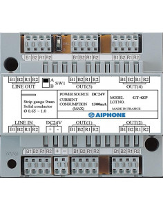 Distributeur d'étages 4 directions pour Alimentation ps2420dm pour moniteurs gt wi-fi GT4ZP AIPHONE 200419
